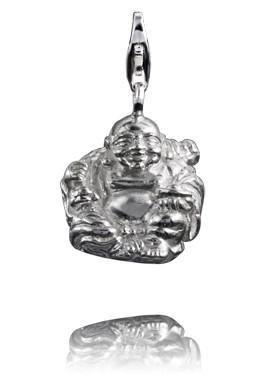 Sterling Silver Charms Sterling Silver Charm - Wellbeing Buddha - Verado