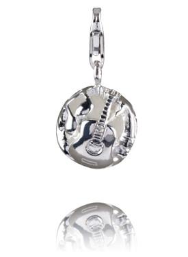 Sterling Silver Charms Sterling Silver Charm - Music - Verado