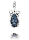 Sterling Silver Charm Sterling Silver Murano Glass Charm Reef Escape - Verado