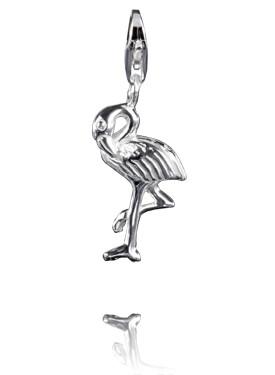 Sterling Silver Charms Sterling Silver Charm - Flamingo - Verado
