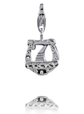Sterling Silver Charms Sterling Silver Charm - Lucky Seven - Verado