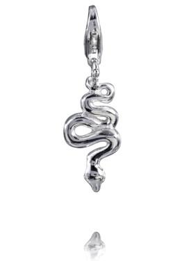Sterling Silver Charms Sterling Silver Charm - Snake - Verado