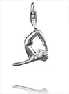 Sterling Silver Charms Sterling Silver Yoga Charm - Flexibility - Verado