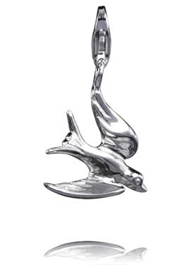 Sterling Silver Charms Sterling Silver Charm - Seagull - Verado