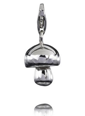 Sterling Silver Charms Sterling Silver Charm - Mushroom - Verado