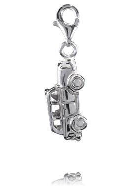 Sterling Silver Charms Sterling Silver Charm - Taxi - Verado