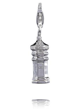 Sterling Silver Charms Sterling Silver Charm - Post Box - Verado