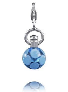 Sterling Silver Charm Sterling Silver Murano Glass Charm Summer - Verado