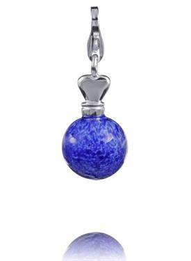 Sterling Silver Charm Sterling Silver Murano Glass Charm King Neptune - Verado