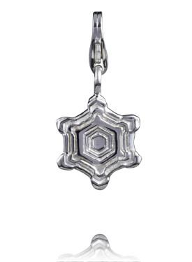 Sterling Silver Charms Sterling Silver Charm - Water Crystal 1 - Verado