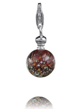 Sterling Silver Charm Sterling Silver Murano Glass Charm Venus - Verado