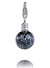 Sterling Silver Murano Glass Charm - Halley's Comet