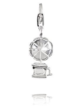 Sterling Silver Charms Sterling Silver Charm - Gramophone - Verado