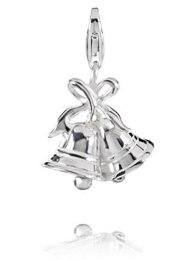 14kt Gold-Filled Earrings Sterling Silver Charm - Wedding Bells - Verado