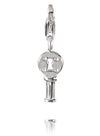Sterling Silver Charm - Key Hole