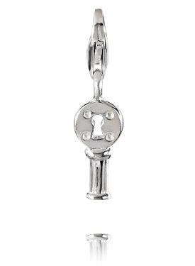 Sterling Silver Charm - Key Hole