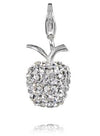 Sterling Silver Bling Charms Sterling Silver Bling Charm - Apple - Verado