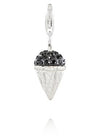 Sterling Silver Bling Charms Sterling Silver Bling Charm - Ice Cream - Verado