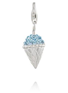 Sterling Silver Bling Charms Sterling Silver Bling Charm - Ice Cream 4 - Verado